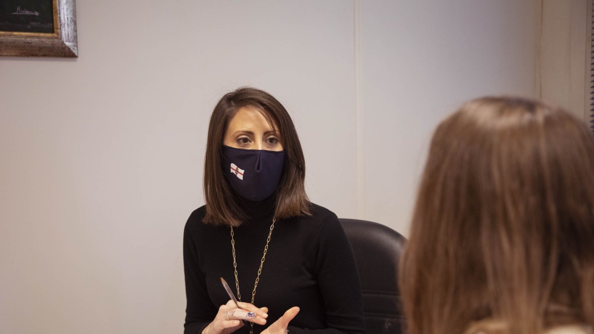 Carmen Belén López, diputada de Igualdad.