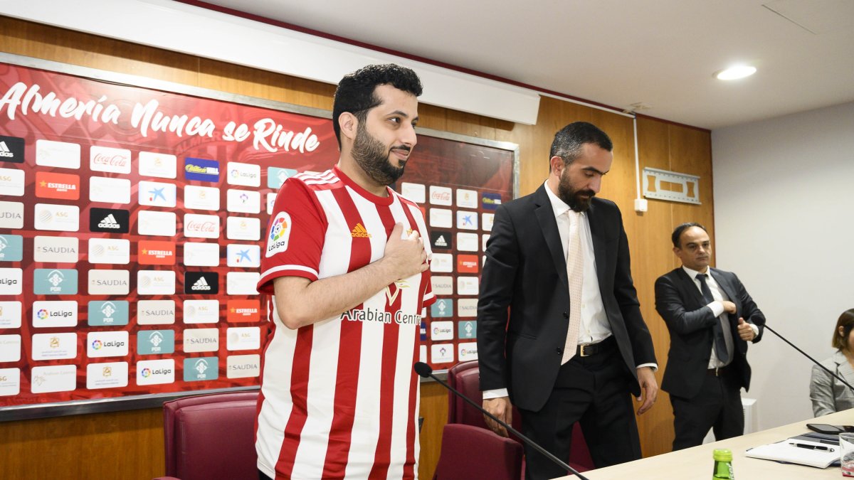 Turki Al-Sheikh, Mohamed El Assy y Joao.