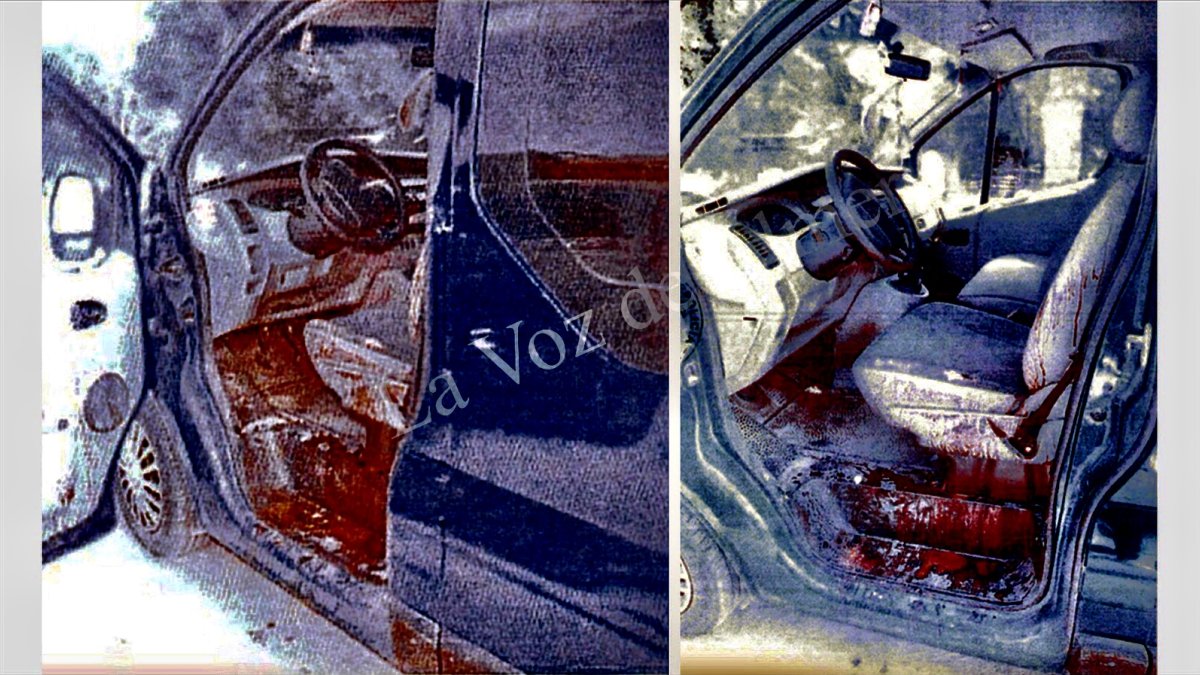 Furgoneta hallada en Matagorda