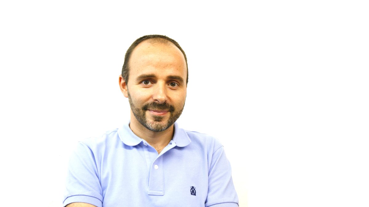 Javier Matíes, en Almería.