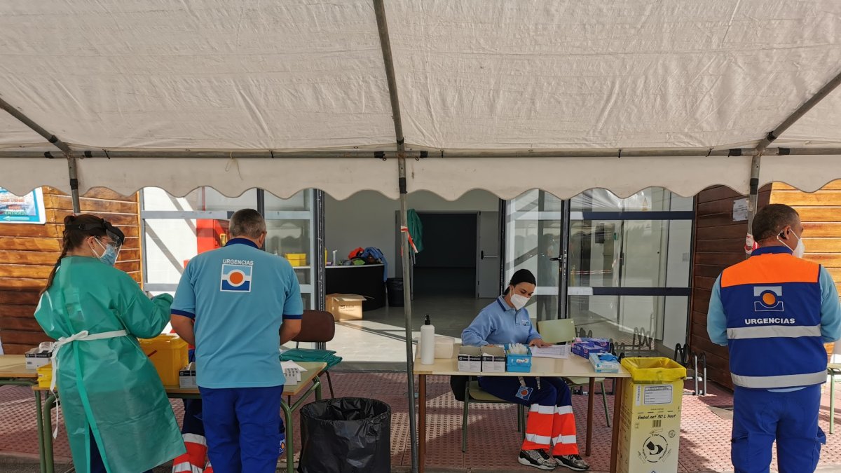 Cribado realizado en el municipio de Albox en el mes de noviembre.