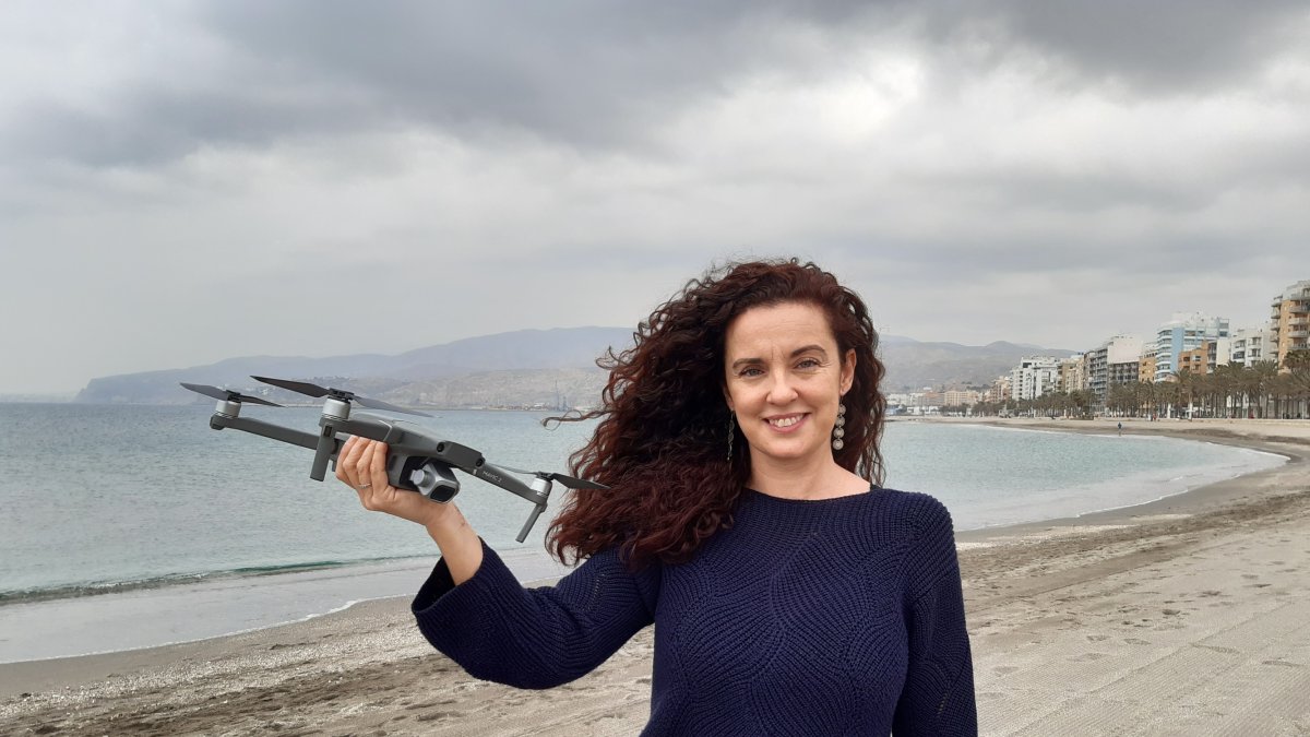 Ana Mora, en Almería