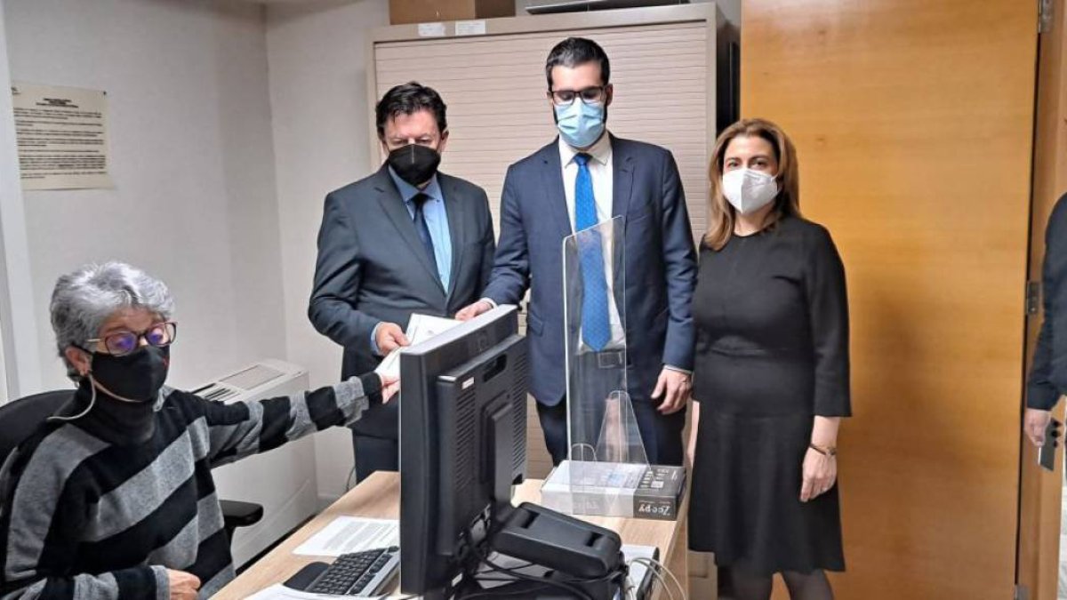 Registro de la moción.