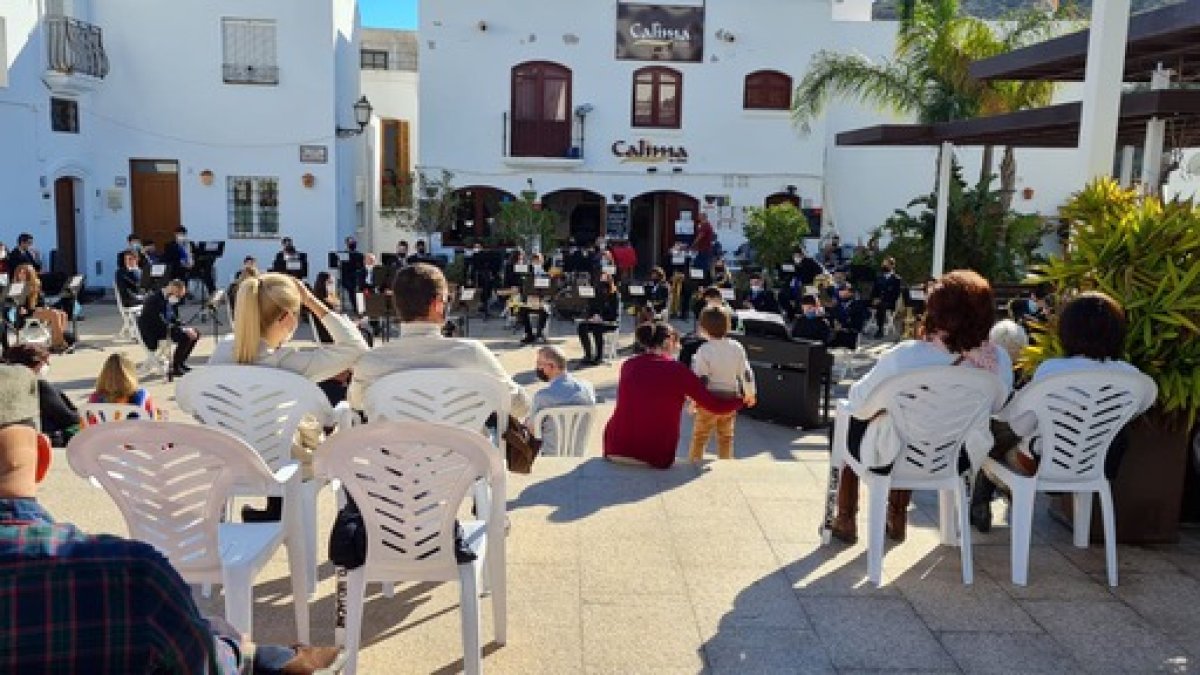 Concierto navideño del año pasado de la Banda Municipal.