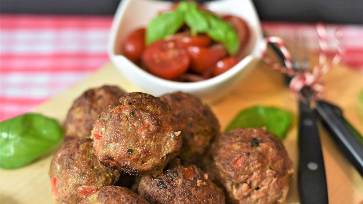 Albóndigas de carne.