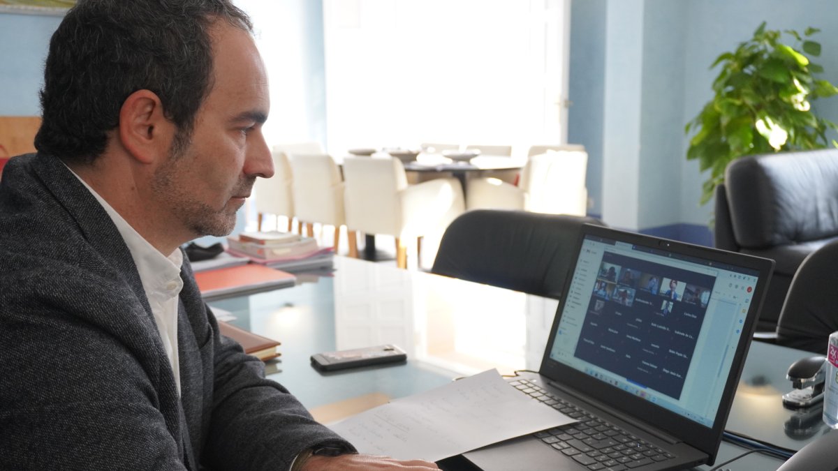 Jose Luis Amérigo durante la mesa redonda.