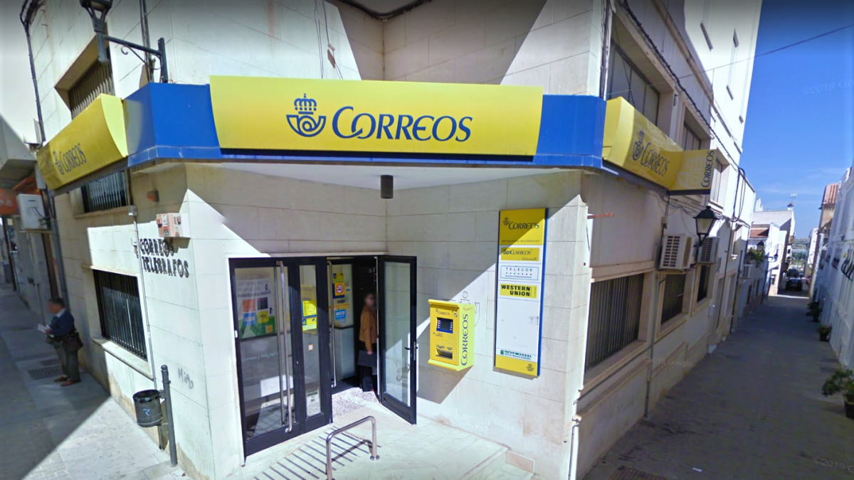 Oficina de Correos en Vera, en una imagen de archivo.