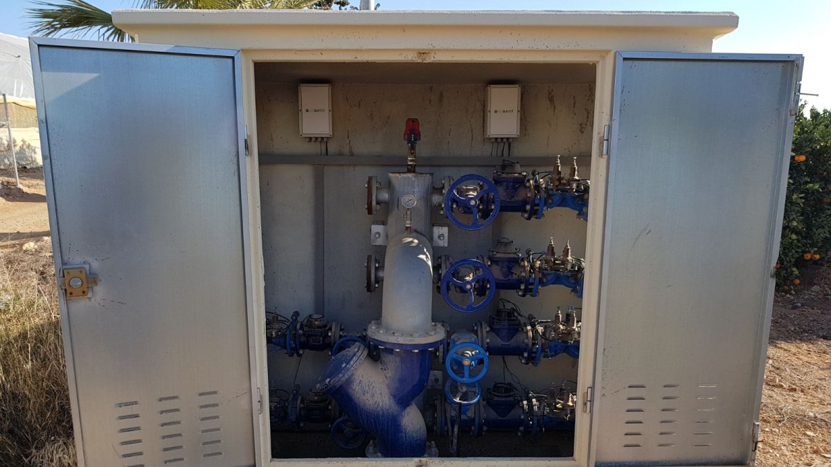 Fotografía de un hidrante multiusuario.