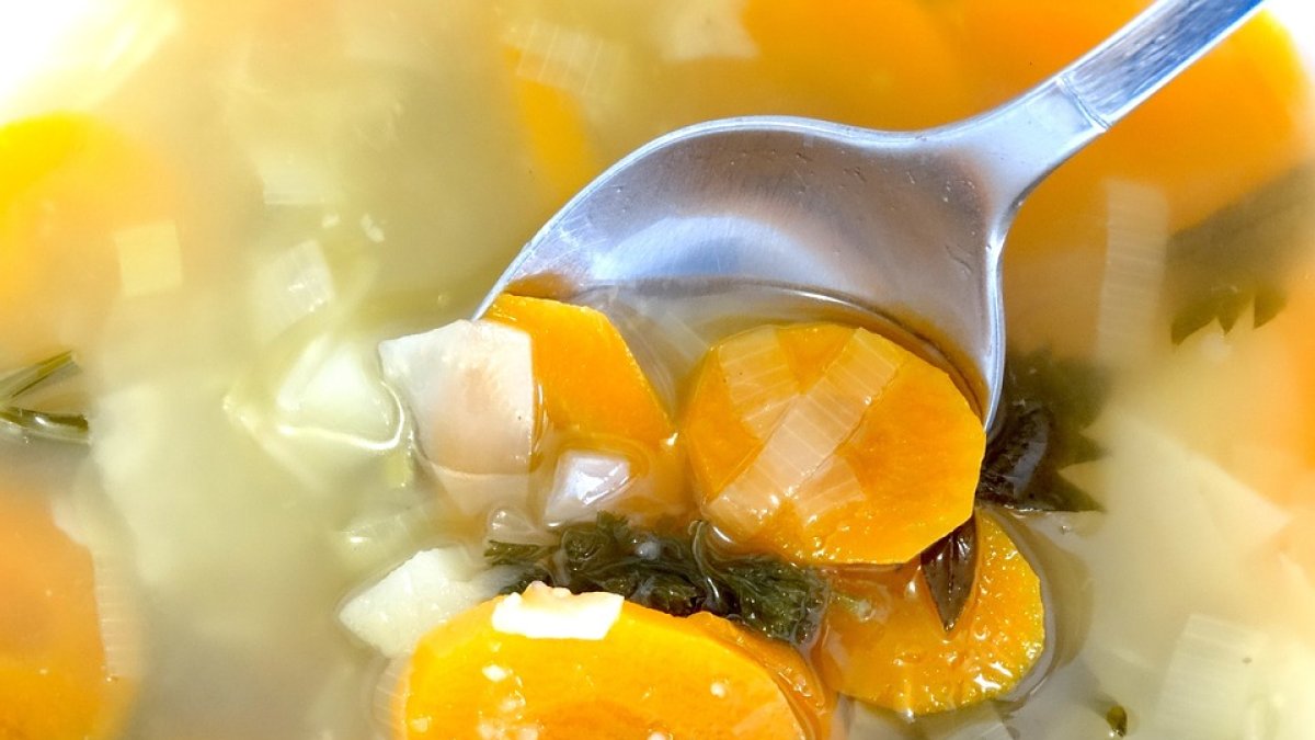 Este lunes sopa para comer.