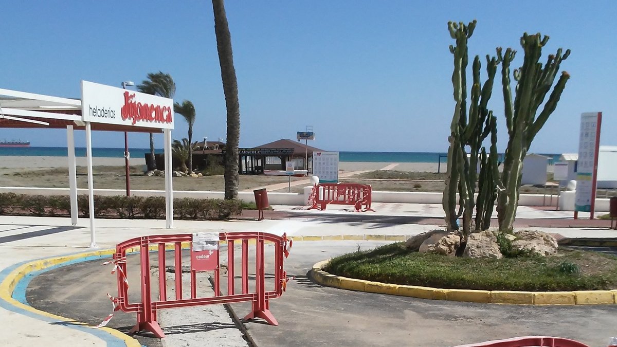 Una de las zonas donde están teniendo lugar los trabajos.