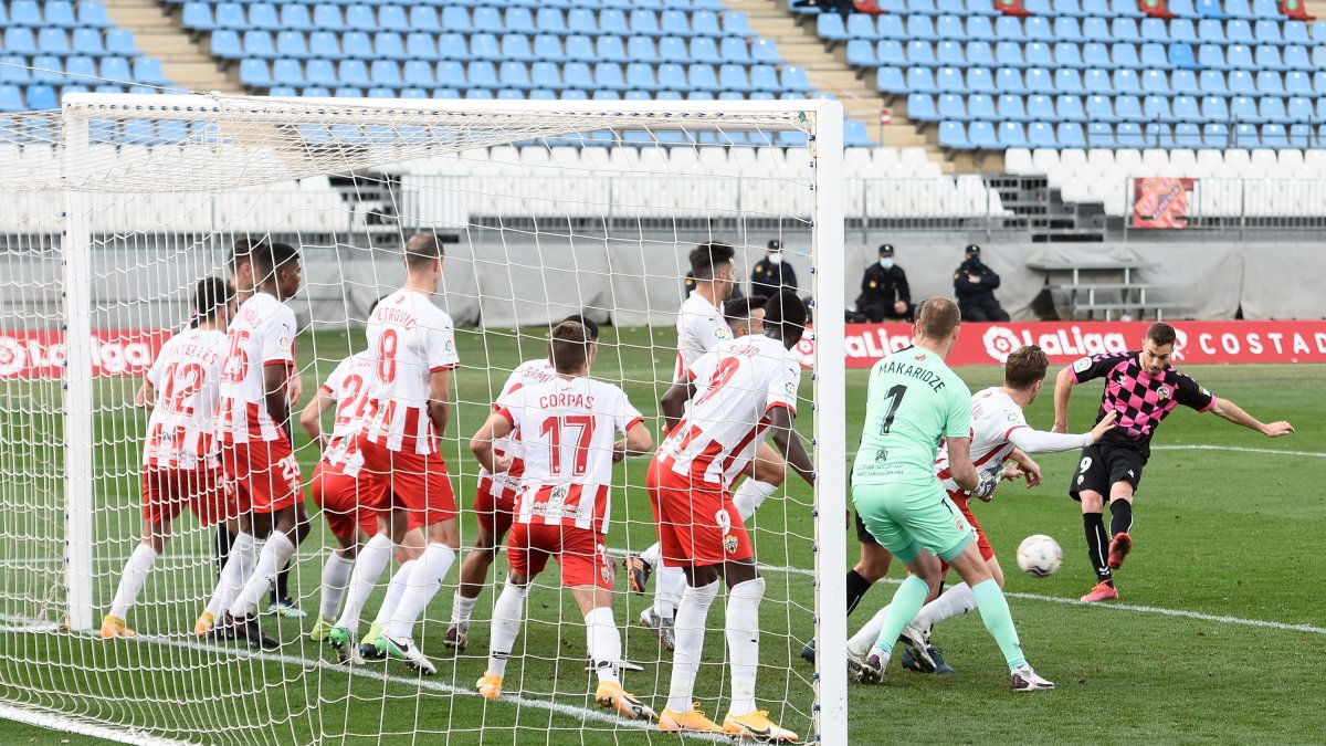 Este gol del Sabadell en el Mediterráneo no tuvo que subir al marcador.