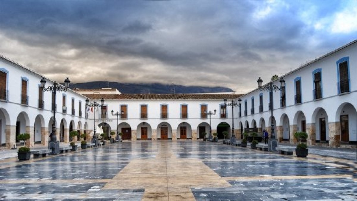 Plaza Porticada de Berja.
