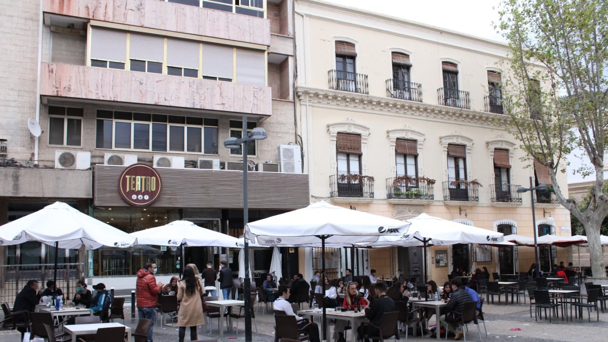Imagen de archivo del centro de Almería.