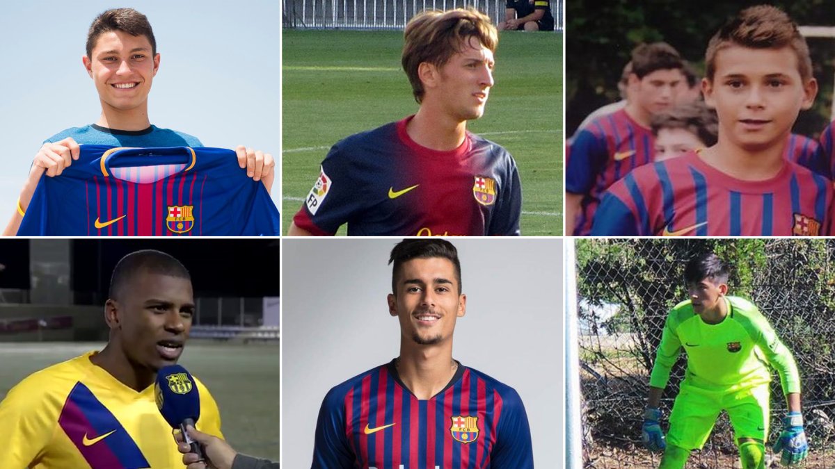 Los seis jugadores de Turki pasaron por el Barça.