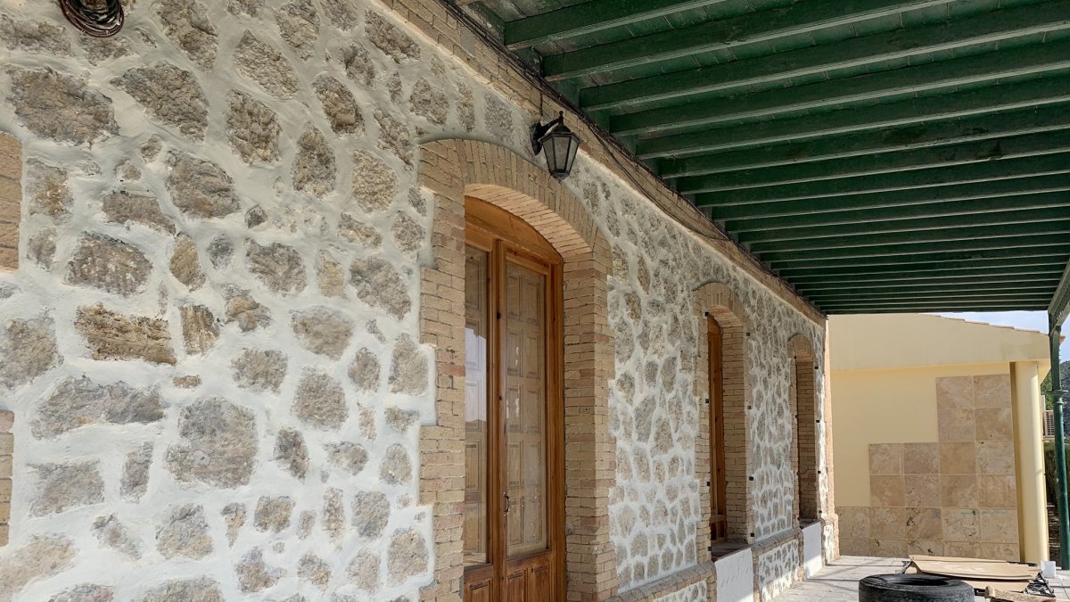 Aspecto de la estación tras su rehabilitación.