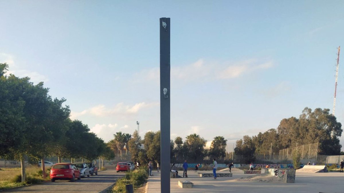 Pista de skate del parque Andarax.