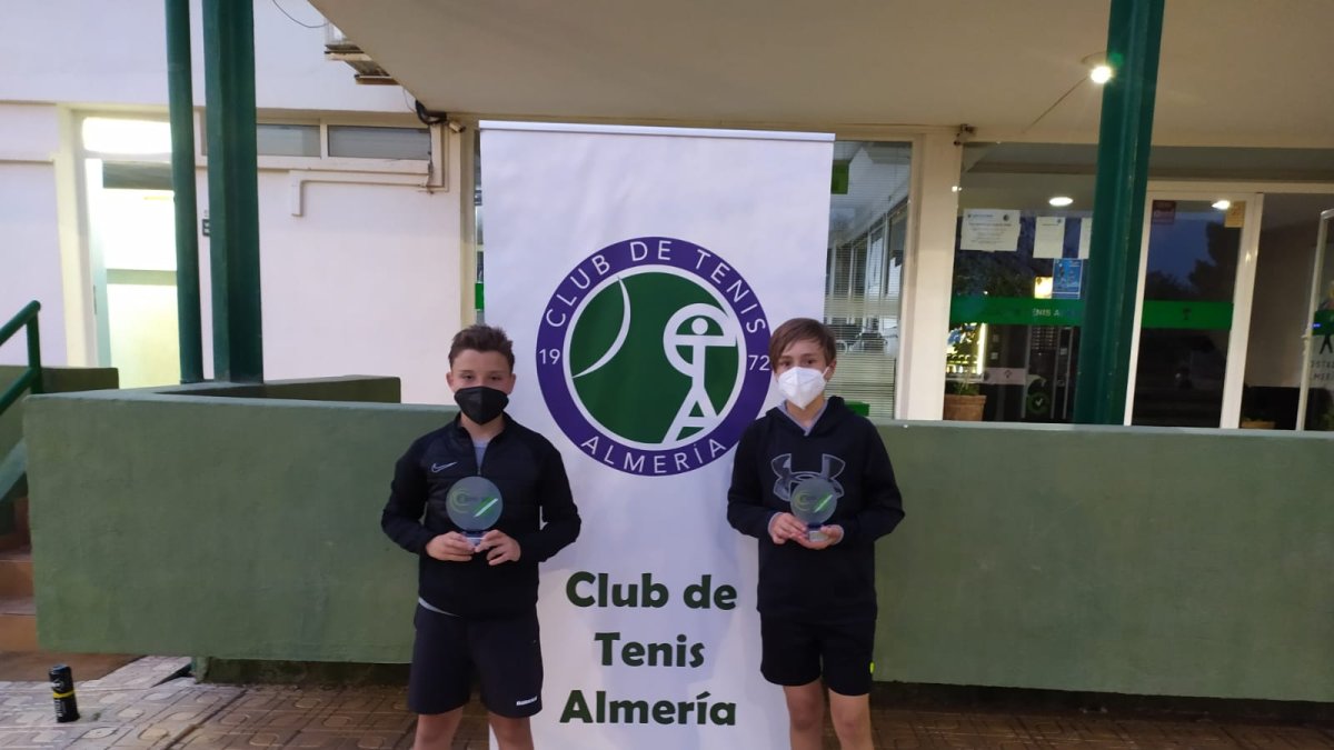 Finalistas de la categoría alevín masculino.