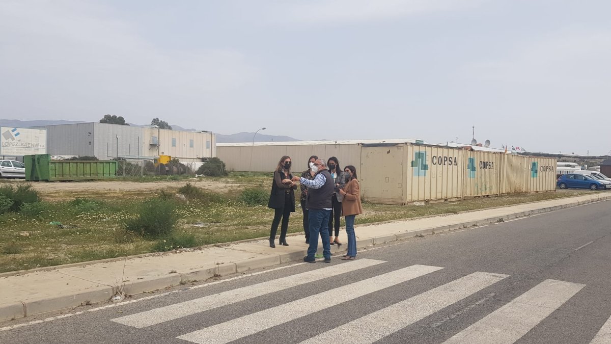 Visita de las concejalas al Sector 20