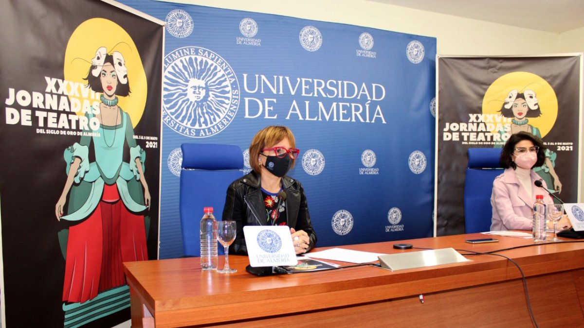 Presentación del Ciclo Académico de las Jornadas de Teatro del Siglo de Oro, esta mañana en la UAL.