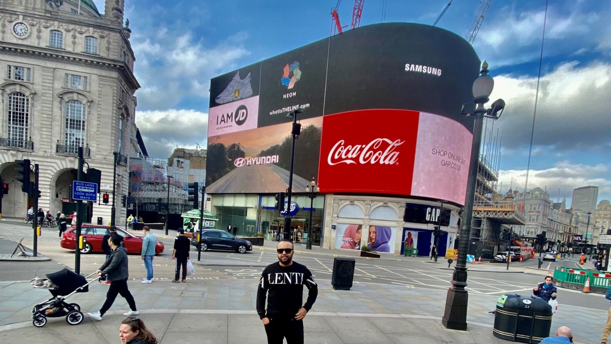 El dj Moree Mk está en Londres desde diciembre de 2020.