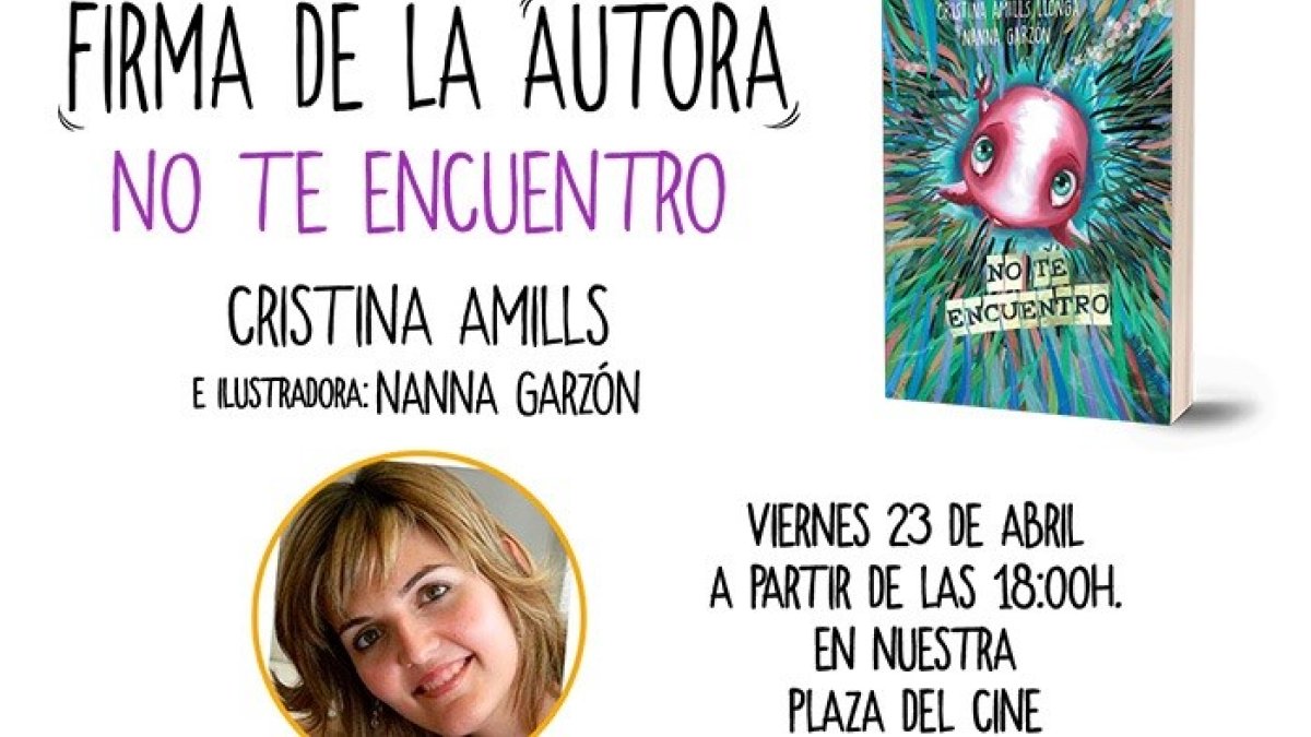 Anuncio de la actividad diseñada para este Día del Libro.