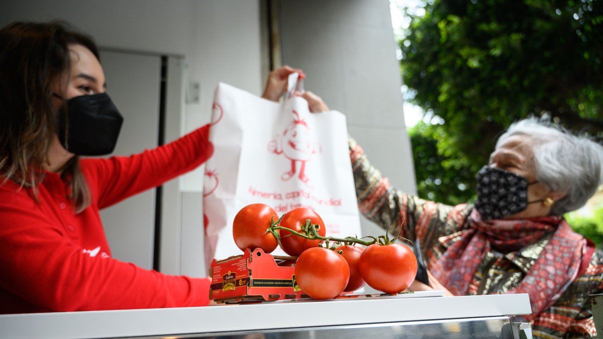 La venta de tomate ha sido un éxito.