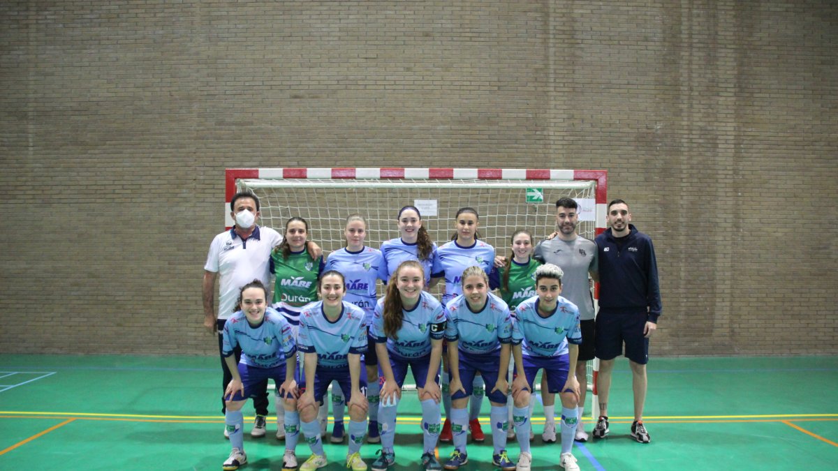 Las jugadoras celestes lo intentaron hasta el final.