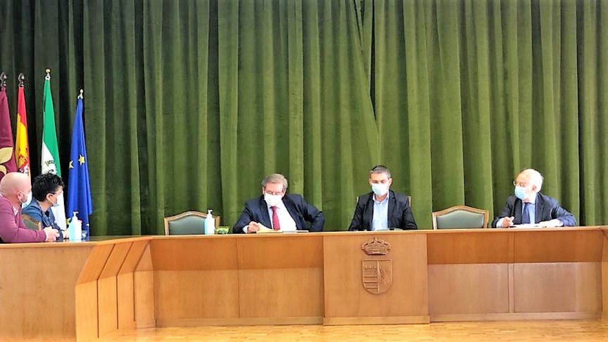 Visita del subdelegado del Gobierno central a Los Gallardos.