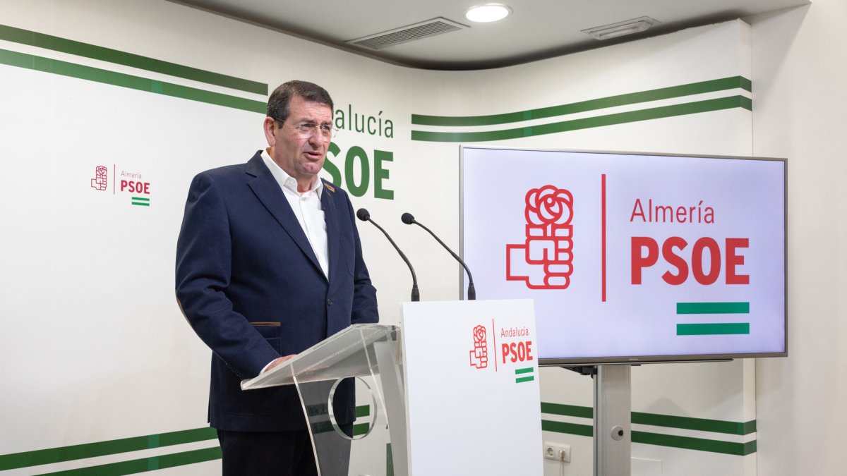 Martín Gerez, portavoz del PSOE de Vera.