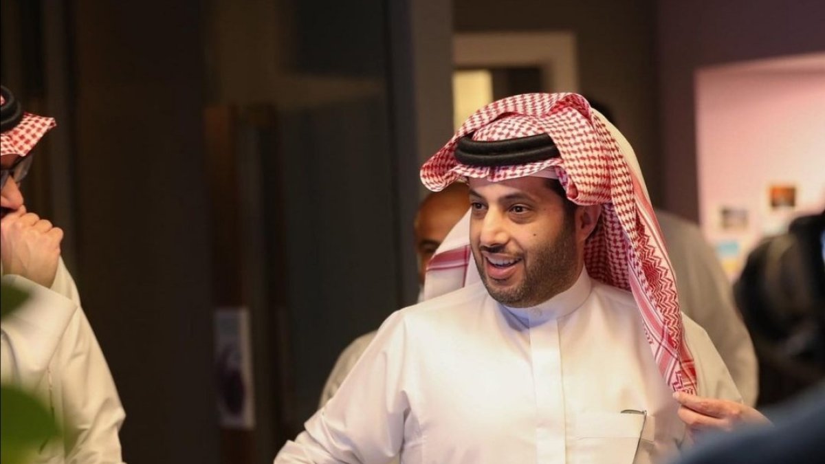 Turki Al-Sheikh, presidente del Almería.