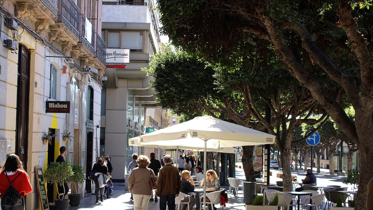 Imagen de archivo del Paseo de Almería.