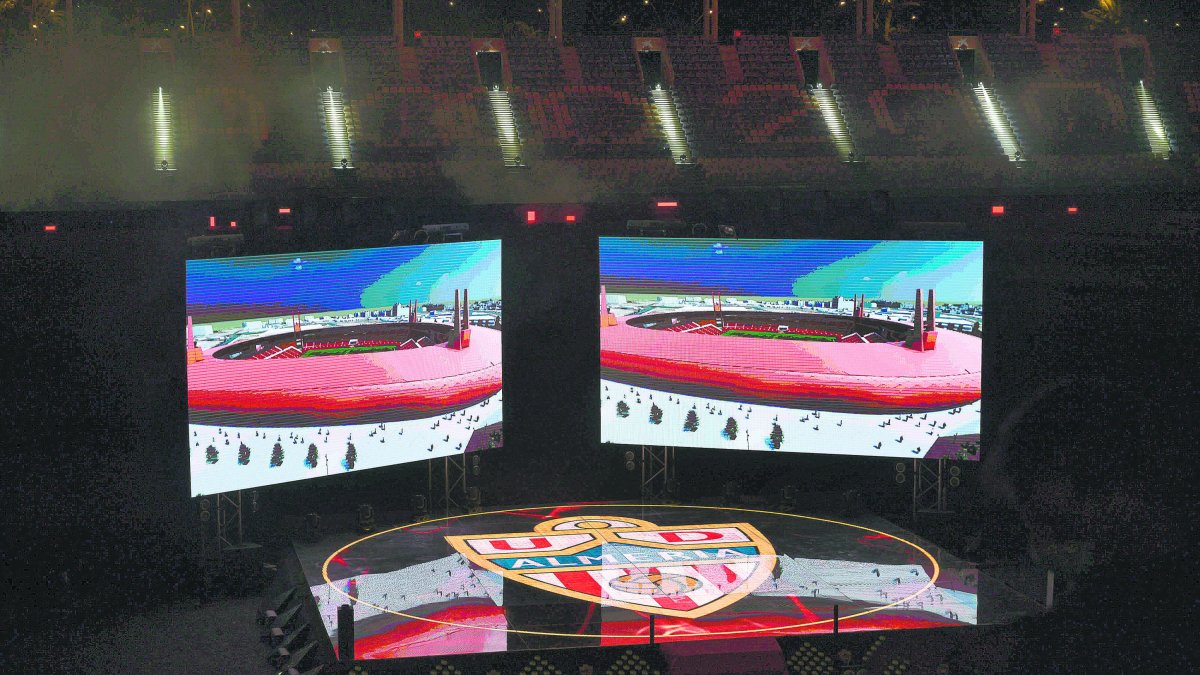 Presentación del proyecto para el Estadio de los Juegos Mediterráneos