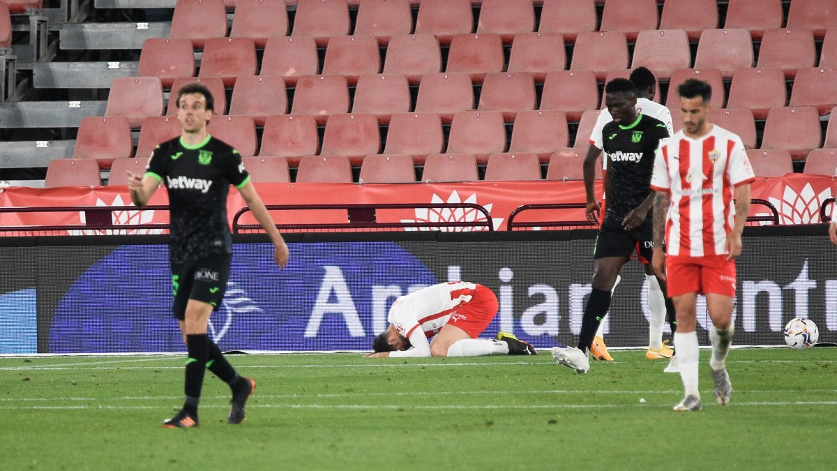 Almería y Leganés no están nada finos en el tramo final.