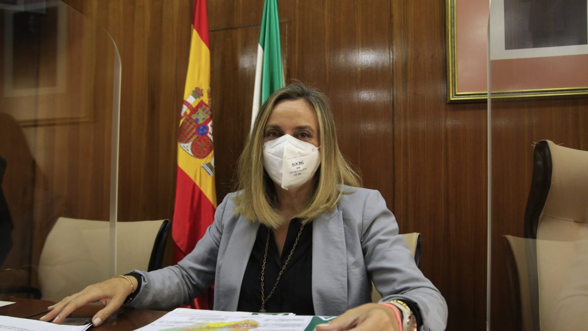 Marifrán Carazo durante una Comisión.