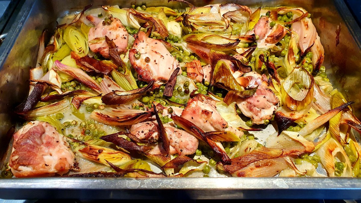Un exquisito pollo con un sabor diferente.