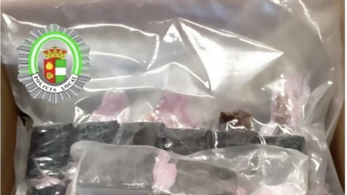 Droga incautada en la operación.
