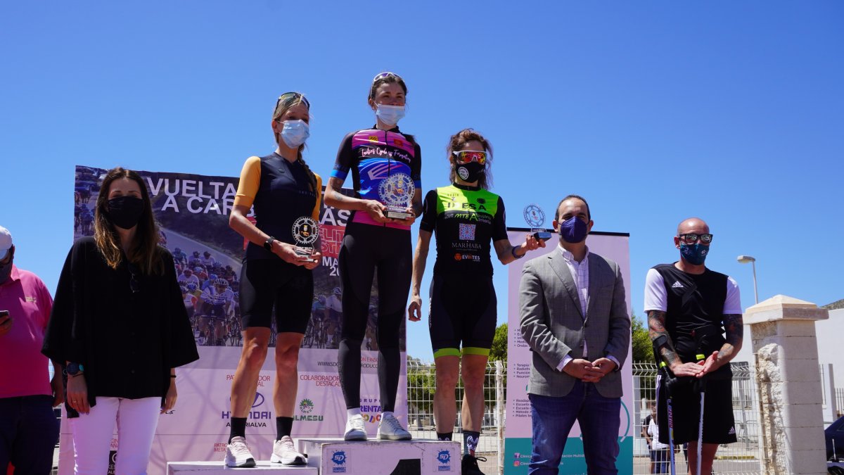 Ganadoras de la categoría absoluta femenina.