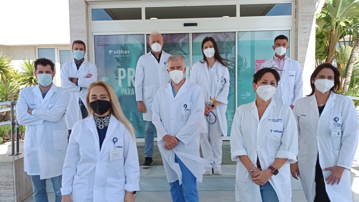 Equipo pediatría Vithas Almería.