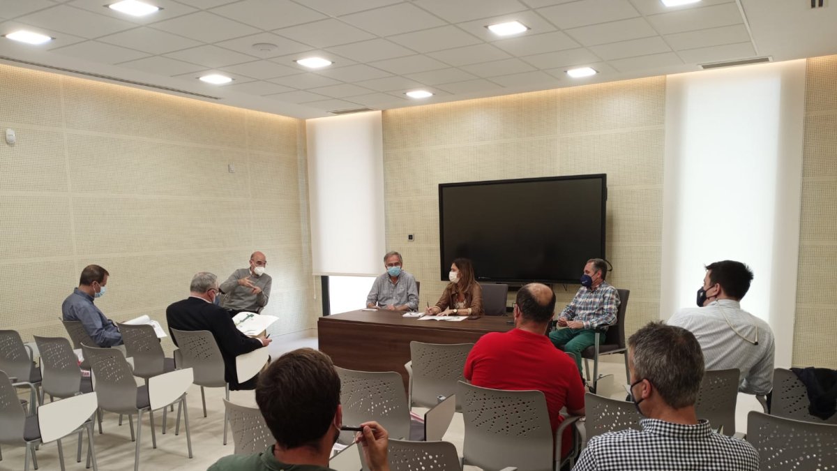 Reunión de coordinación mantenida en el seno de la Gerencia de Urbanismo