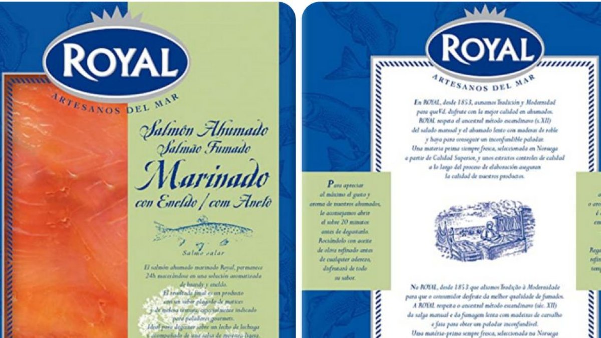 El salmón de la marca Royal, el afectado en Almería.