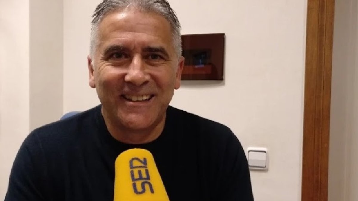 En los estudios de la Cadena SER de Almería.