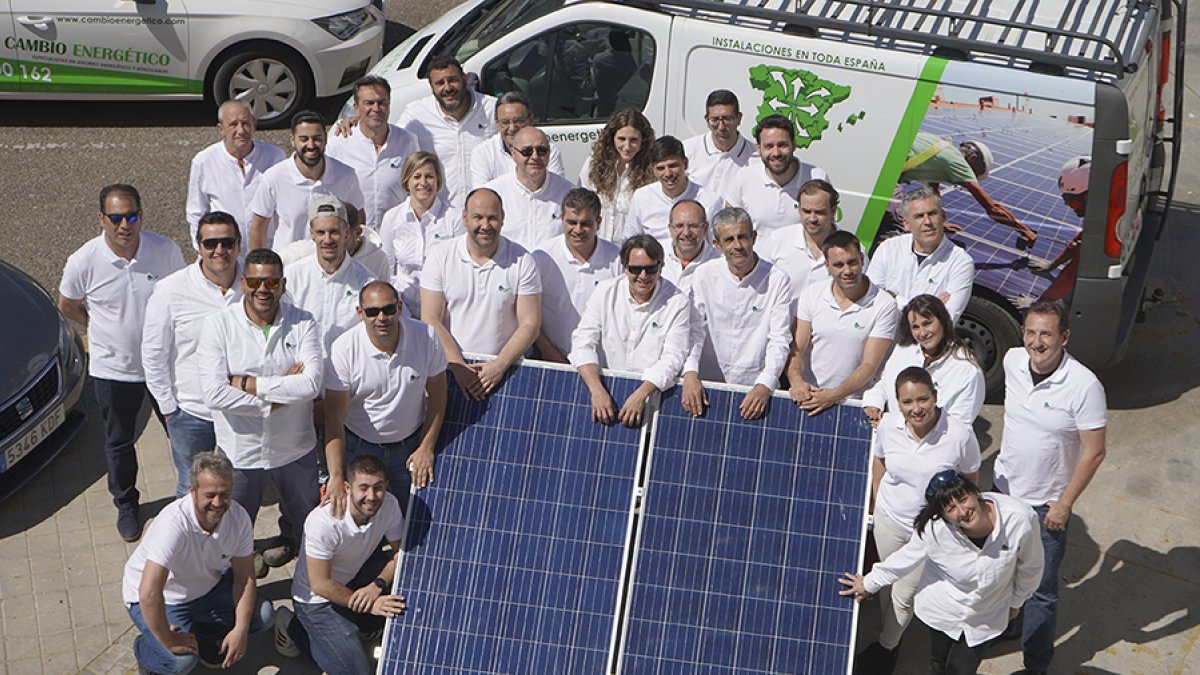 El equipo de Cambio Energético.