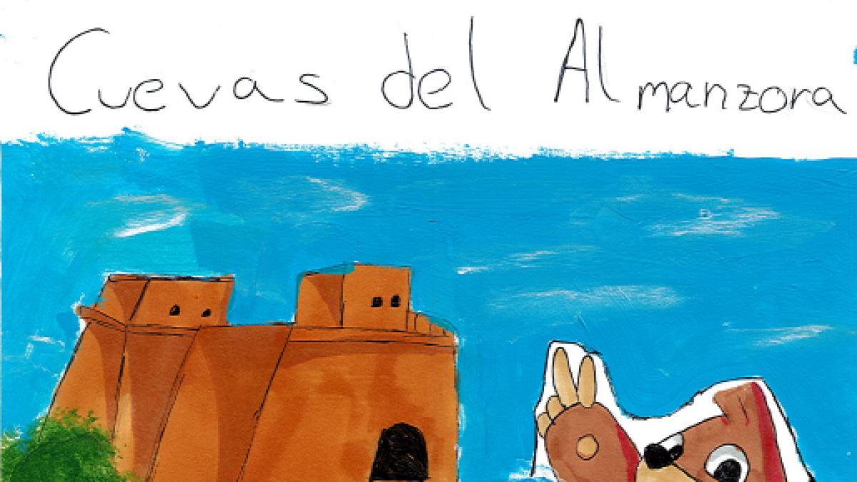 Uno de los trabajos elaborados por jóvenes cuevanos.