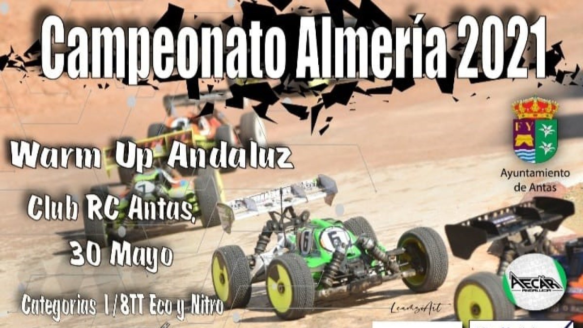 Imagen promocional del Campeonato de Almería de Automovilismo 2021.