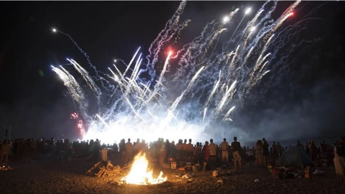 Celebración de la Noche de San Juan en la capital en 2019