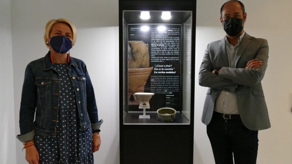 Presentación de la ‘Pieza del mes’ en el Museo de Almería.