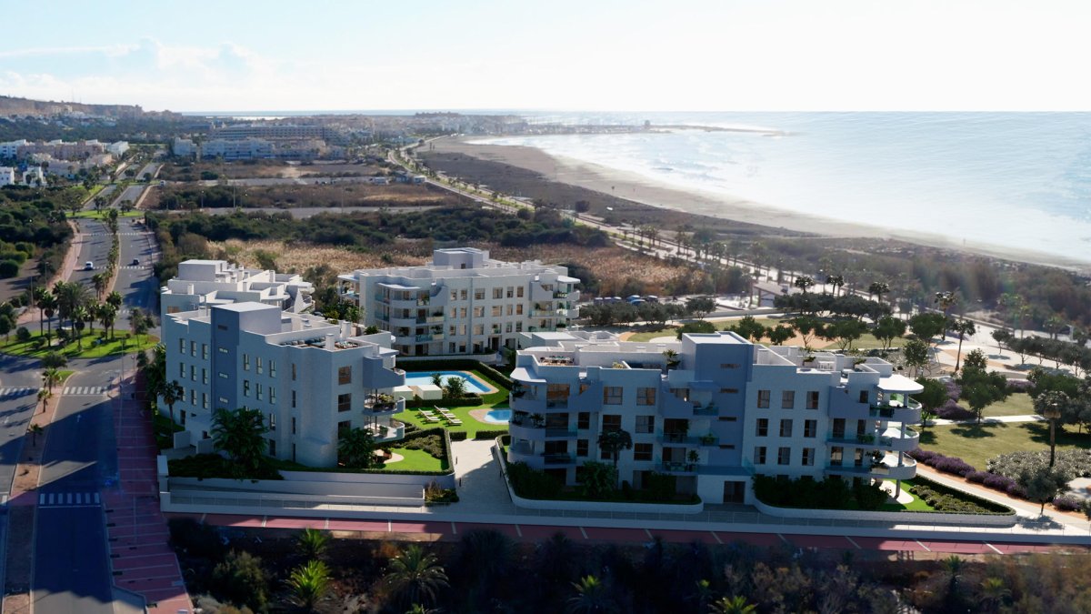 Residencial recién finalizado en Almerimar.