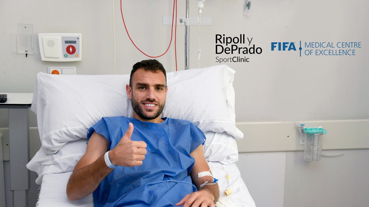 Gonzalo Verdú ya ha iniciado el proceso de recuperación.