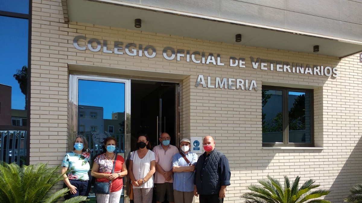 Primeros visitantes al Museo Veterinario tras el estado de alarma.
