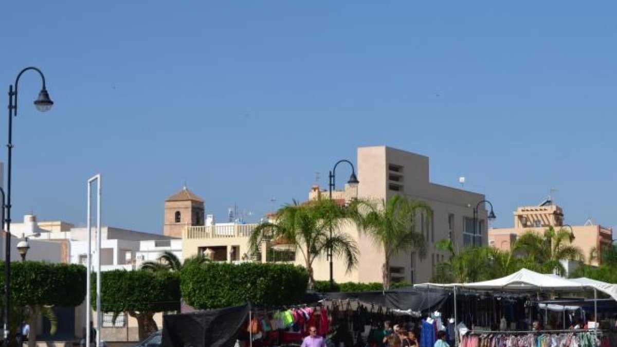 Mercadillo de Vera, en una imagen de archivo.
